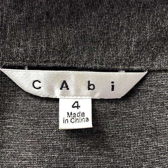 Cabi Jet Set Ponte Knit Sweater Blazer Jacket Women's Size 4 # 616 - Picture 3 of 7